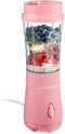 Hamilton Beach Portable Blender for Shakes and Smoothies, 14 Oz BPA Free Travel Cup, Coral