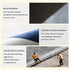 Kuluoits Rug,2x6ft, Runway Track Aircraft Runner Black White Long Runner Rugs Aviation Airport Plane Racing Runway Area