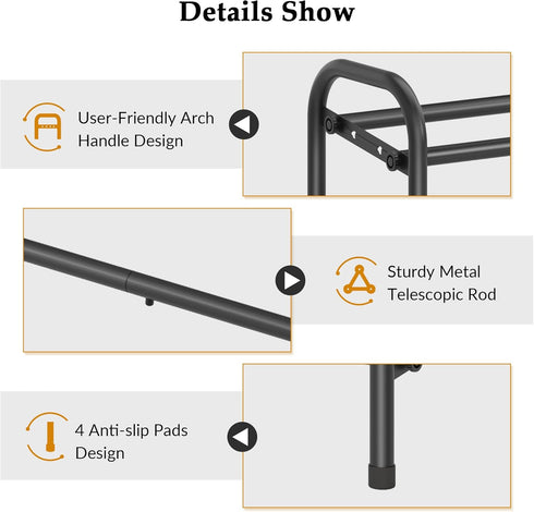 2 Closet, 28 42, Closet, 12 Gewudraw Tier Shoe Rack, Shoe Organizer for Metal Shelf Can Expandable to for Bedroom