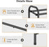 2 Closet, 28 42, Closet, 12 Gewudraw Tier Shoe Rack, Shoe Organizer for Metal Shelf Can Expandable to for Bedroom