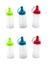 Home & Style Set 6 Mini Condiment of Ketchup Mustard Mayo Squeeze Bottles Travel BBQ School Picnic BPA FREE