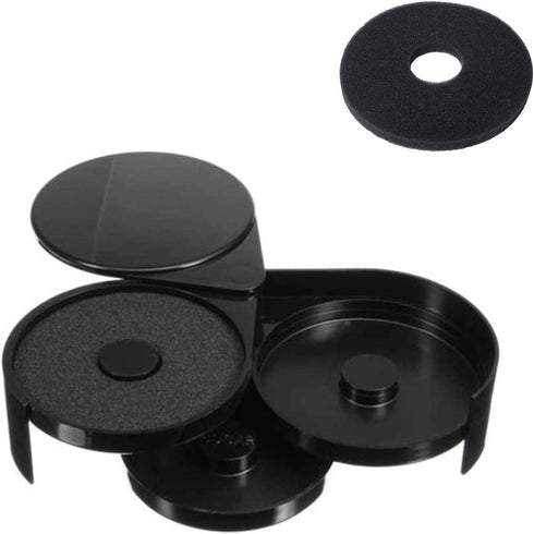 MXBTSYA 6PCS Rimmer Rimmer/Margarita Rimmer Set, Bar Sponges Replacement for Glass Salter Salt Trays, Cocktails