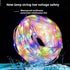 20M/65FT 200LED 8 Fairy Lights CoolWhite USB Soft Wire String Lights, Waterproof with Remote & Timer, Modes Lights