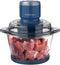 La Reveuse Food Processor, Electric Chopper with 7-Cup Glass Bowl, 300W, Blue