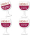Big Dot of Happiness Drink If Game - But First, Wine - Wine Tasting Party Game - 24 Count