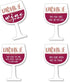 Big Dot of Happiness Drink If Game - But First, Wine - Wine Tasting Party Game - 24 Count