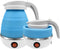 Travel Portable Foldable Electric Kettle, 0.6L Collapsible Hot Water Boiler for Coffee and Tea