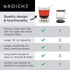 GROSCHE Aberdeen Smart Tea Maker & Tea Infuser Teapot - BPA-Free, Drip-Free Design, Easy Brew, 17.7 oz (525 ml)
