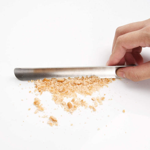 Crumb Sweeper, Professional Stainless Steel Crumb Scraper for Tablecloths in Restaurants and Homes (2 Pack)