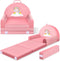 ORWIPO Unicorn Kids Sofa Bed with Removable Washable Cover & Hook and Loop