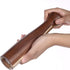KKC HOME ACCENTS Wooden Pepper Grinder Mill, Refillable Pepper Mill, Acacia Wood, 10 Inch