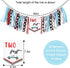 Agkvw 2nd 2ndBirthday Two Fast Birthday Banner - Race Car Birthday High Chair Banner, Race Car Theme Bday Decoration