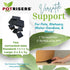 POTRISERS 2" 2" 3/4" 12 3 Large x x - Pieces Outdoor Plant Risers & Drainage Invisible Pot Feet Elevates up