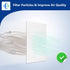 Room Air Conditioner Filter Replacement, 24" x 15" x 1/4" for Window AC Units, Cut-to-fit Filters.