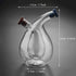 2 1 Clear Glass Oil and Vinegar Bottle, in Olive Oil Dispenser Cruet Bottles Double Pourer Spout Stoppers Kitchen