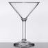 G.E.T. SW-1402-1-SAN-CL-EC Heavy-Duty Shatterproof Plastic Martini Glasses, 6 Ounce, Clear, Set of 4