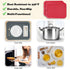 Walfos Silicone Trivets for Hot Pots and Pans - Multi-Purpose Heat Resistant Hot Pads for Kitchen Counter