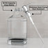 GLADPURE Soap Dispenser - 2 Pack, 18 Oz Antique Design Thick Glass Hand Soap Dispensers with 304 Stainless Steel Pump