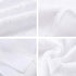 Lin Cotton Hand Towels, Soft & Highly Absorbent for Bathroom, White 2 Pack, 14 x 30 Inch
