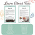 SmarTea Cards, Complete Beginners Guide to Tea, Flashcards to Learn About Tea History, Tea Variety, Benefits, Pairing, Tea Party Favors, Tea Gift, Tea Accessories for Tea Lovers