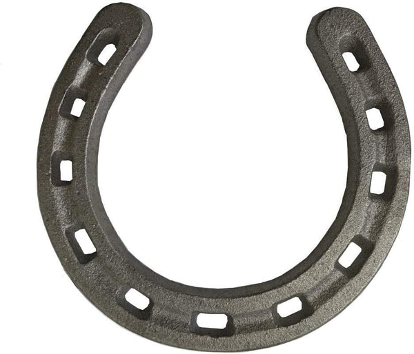 D-Doner Medium Cast Iron Horseshoe Wall Decor, Sturdy for Indoor or Outdoor Use