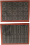 Silicone Pastry Mat, 30x40cm Non-Slip Micro-Perforated Oven Mat, Baking Pad for Pizza, Cake