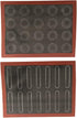 Silicone Pastry Mat, 30x40cm Non-Slip Micro-Perforated Oven Mat, Baking Pad for Pizza, Cake