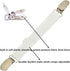 Bed Sheet Clips Straps (4 Pcs Adjustable Elastic Mattress Grippers, Straps Suspender Fasteners Holder)