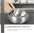 Hemoton Nonstick Saucepan Stainless Steel Yukihira Pan Small Sauce Pot Traditional Japanese Saucepan with Wooden Handle for Ramen Tempura Milk 20cm by Hemoton