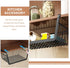 Zerodeko Under Shelf Basket - Hanging Wire Storage Baskets for Kitchen Pantry, Desk, Bookshelf Organizer