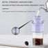 Portable Coffee Grinder and Blender, 12Oz BPA Free Personal Travel Cup, USB Rechargeable (Purple)