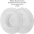 Upgrade KitchenAid Mixers Bowl Covers, Fits 5-6 Quart Stainless Steel Bowl Lift Models KV25G KP26M1X (2 Pack)
