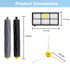 14 Pack Replacement Parts for iRobot Roomba 800 900 Series, 2 Debris Extractors, 6 Filters, 6 Side Brushes & Screws