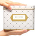 Jot & Mark Recipe Card Gift Box: 50 4x6 inch Cards with 14 Dividers in a Decorative Floral Tin Box