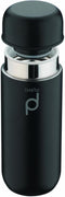 Drinkpod HCF-200BK Vacuum Insulated Capsule Flask, Black, Stainless Steel, 200ml