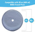 MIRA Stainless Steel French Press Filters - Set of 3, Fits Most 20 oz Coffee Presses