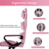 Tffnew High Back Ergonomic Leather Office Chair - Adjustable Swivel Desk Chair with Lumbar Support and Headrest