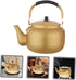 Vintage Aluminum Kettle, Hot Water Kettle Coffee Pot, Portable Water Boiler for Tea and Milk