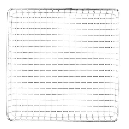 G.E.T. 4-83599 Stainless Steel Rectangular Wire Serving Tray - Metal Wire Baskets Collection