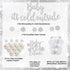 Baby It’s Cold Outside Party Decorations, Silver Banner, Snowflake Balloons, Garland