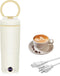 Tengfy Portable Electric Kettle, 600ML Mini Hot Water Boiler Heater, Travel Kettle with