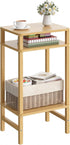 YUFAM Side Table End Table Tall Night Stand 3-Tier for Living Room
