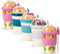 5 Pack On The Go Cereal Yogurt Cups with Lids and Spoon,