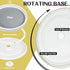 Non Skid Lazy Susan Turntable, Single Round Rotating Kitchen Spice Organizer for Cabinets, Pantry, Bathroom,
