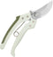 Worth Garden 8" Bypass Pruning Shears, SK5 Steel Blade, Reinforced Nylon Handle with Ergonomic Grip, Gardening Clippers