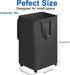 95L Vincona Slim Laundry Hamper with Lid and Wheels, Small Rolling Laundry Basket with Handle for Small Spaces, Tall