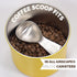 Coffee Scoop, Brushed Stainless Steel, 2 Tablespoon Capacity for Airscape Canisters