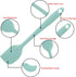 Light Green Silicone Spatulas Set, Heat Resistant Rubber Spoon Spatula, Non-Stick Scrapers for Baking Mixing