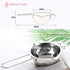 Double Boiler Stainless Steel Pot for Melting Chocolate, Candy, and Candle Making (18/8 Steel, 2 Cup Capacity)