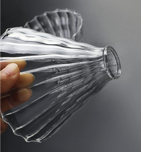 2pcs Glass Funnel for Pour Over Coffee Filters, Coffee Drippers